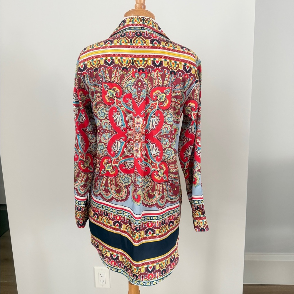 Zara Multicolor Patterned Blouse - Picture 4 of 5